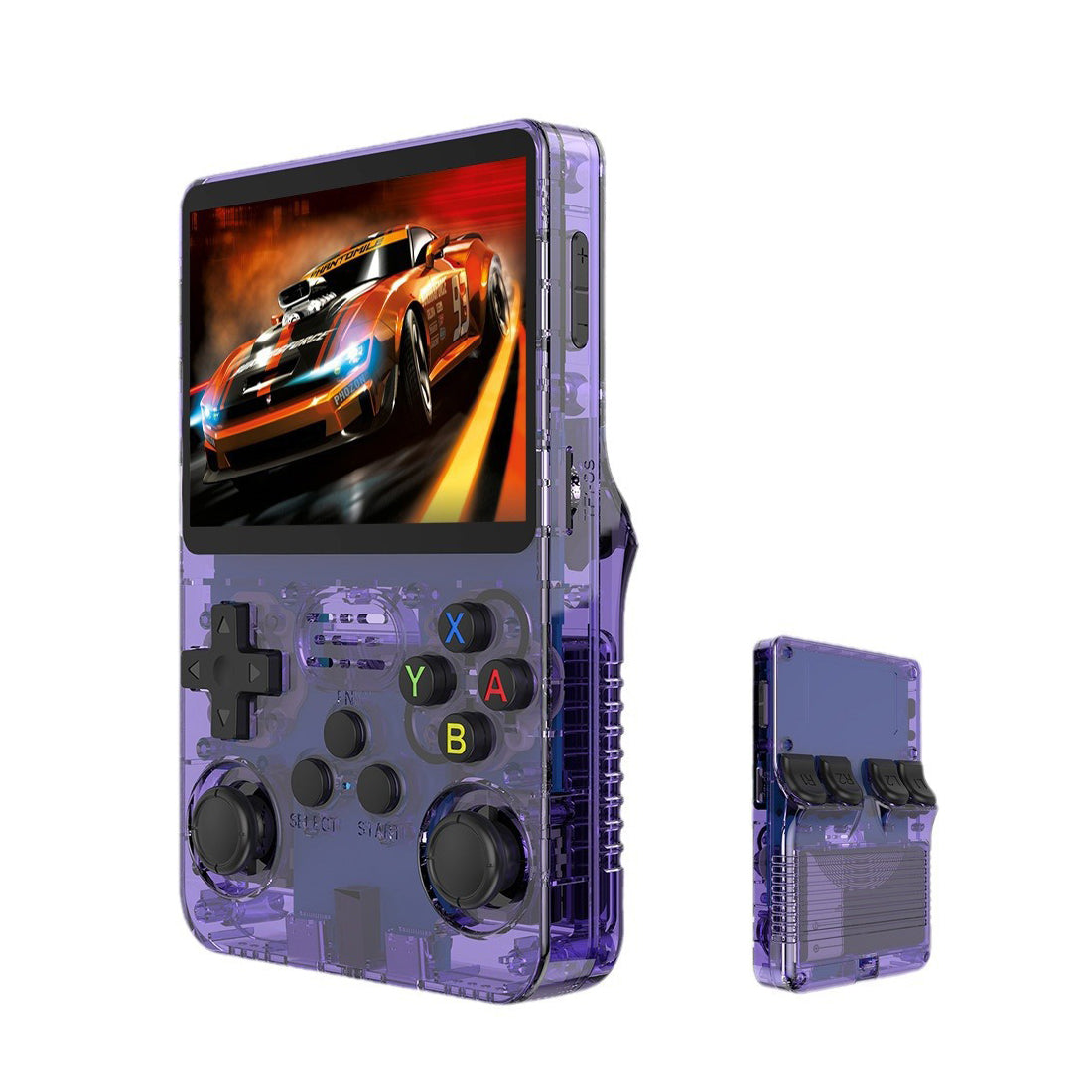 Retro Pulse handheld in purple