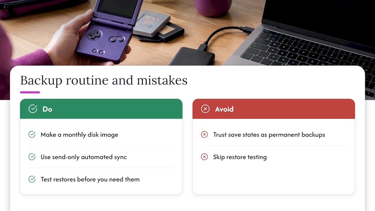Common mistakes and the short routine I use — overview diagram